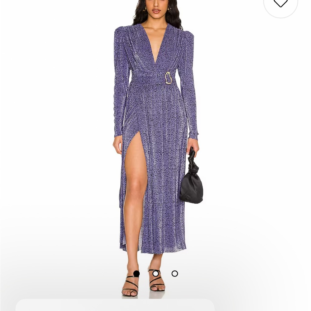 Elegant Purple Maxi Dress
